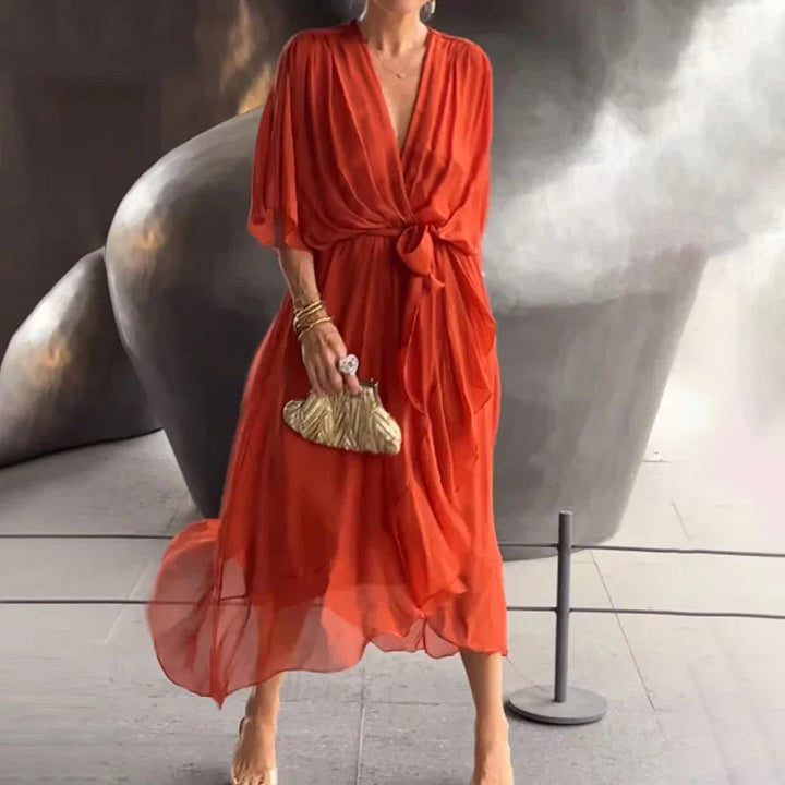 Stilla | Elegante Sommerkjole Med Feminin Stil