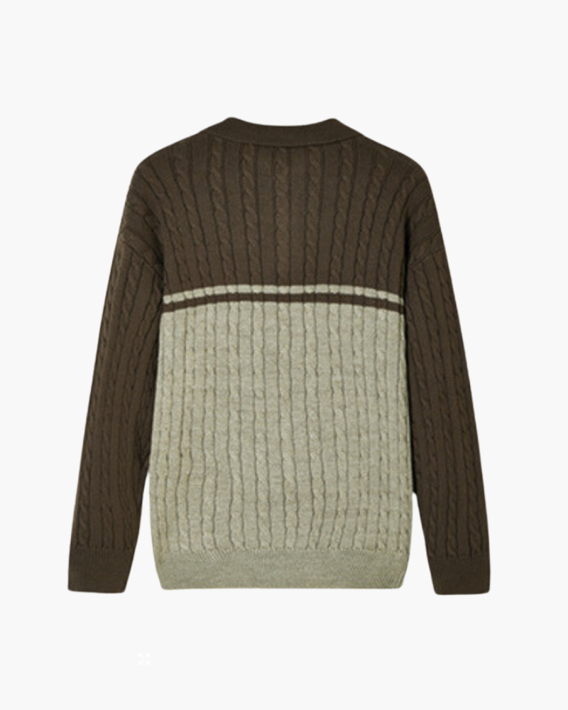 Stilla | Zip Pullover Mænd Lavet Af Premium Uld