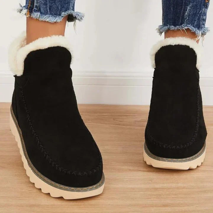 Stilla | Retro Dicksohlige Sneakerstøvler til kvinder – Behagelig & Stilig