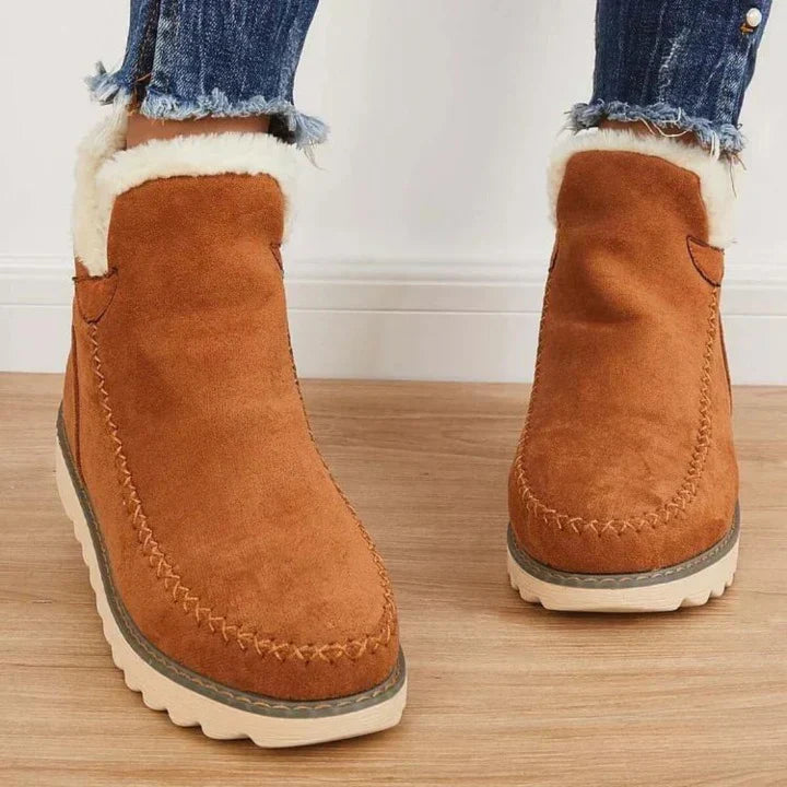 Stilla | Retro Dicksohlige Sneakerstøvler til kvinder – Behagelig & Stilig