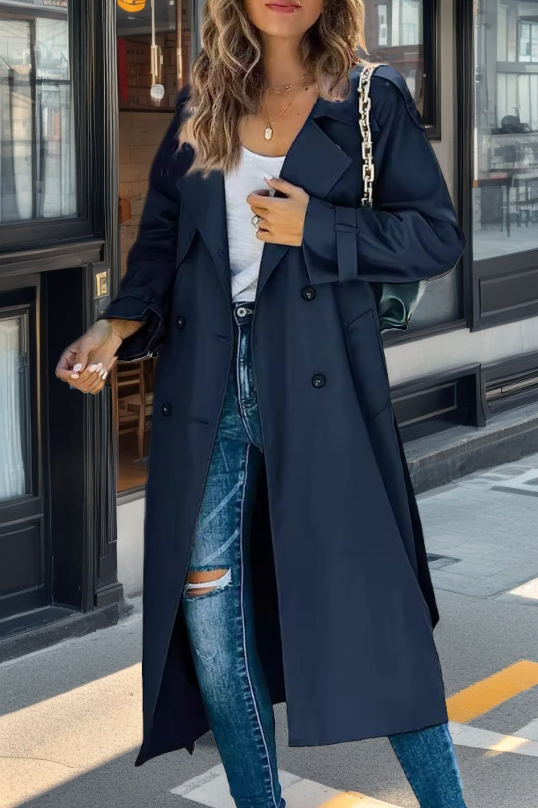 Stilla | Retro Krydset Trench