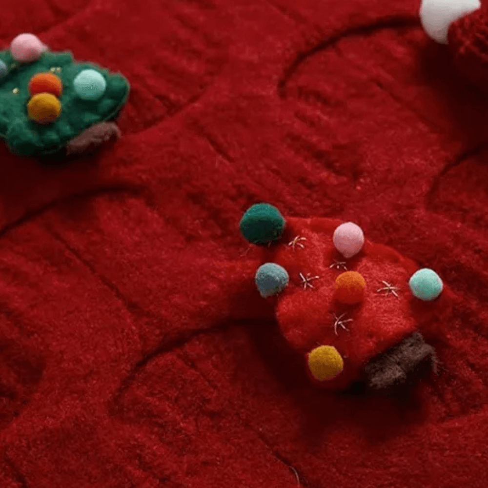 Stilla | Julesweater med 3D-Dekoration