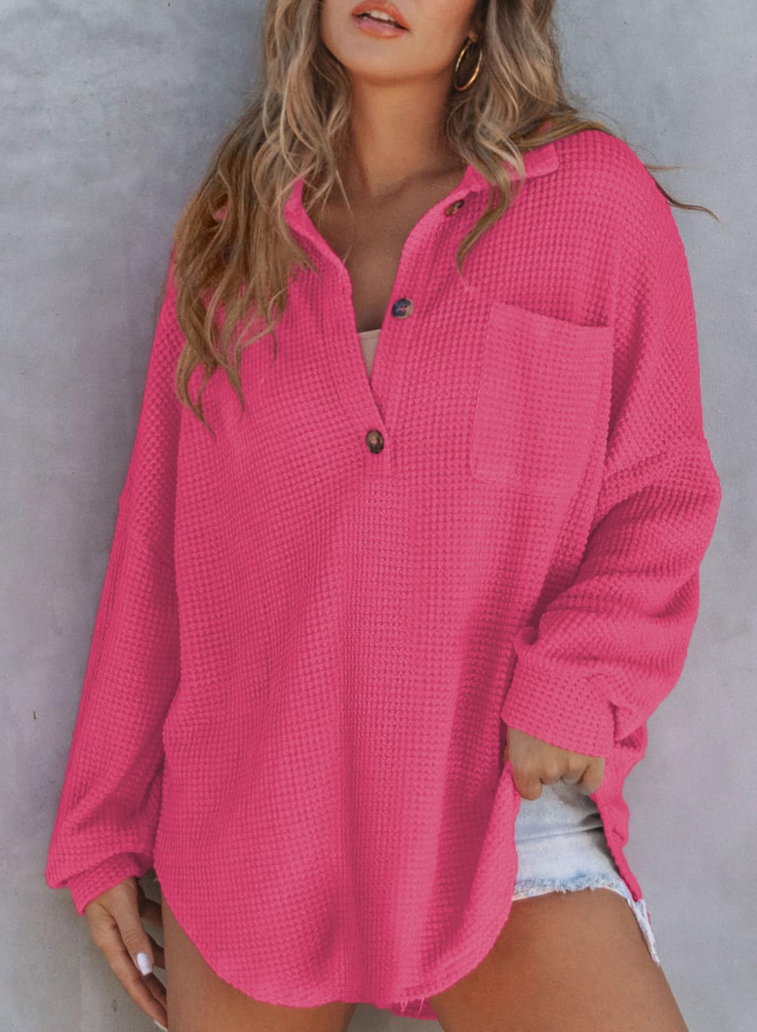 Stilla | Struktureret strikpullover