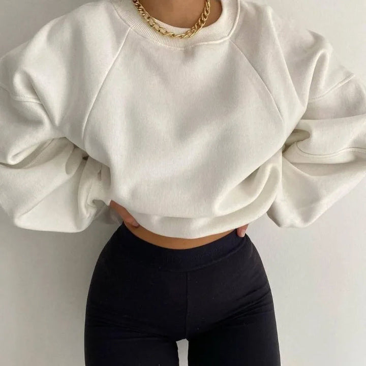 Stilla | Løs Rund hals Langærmet Pullover
