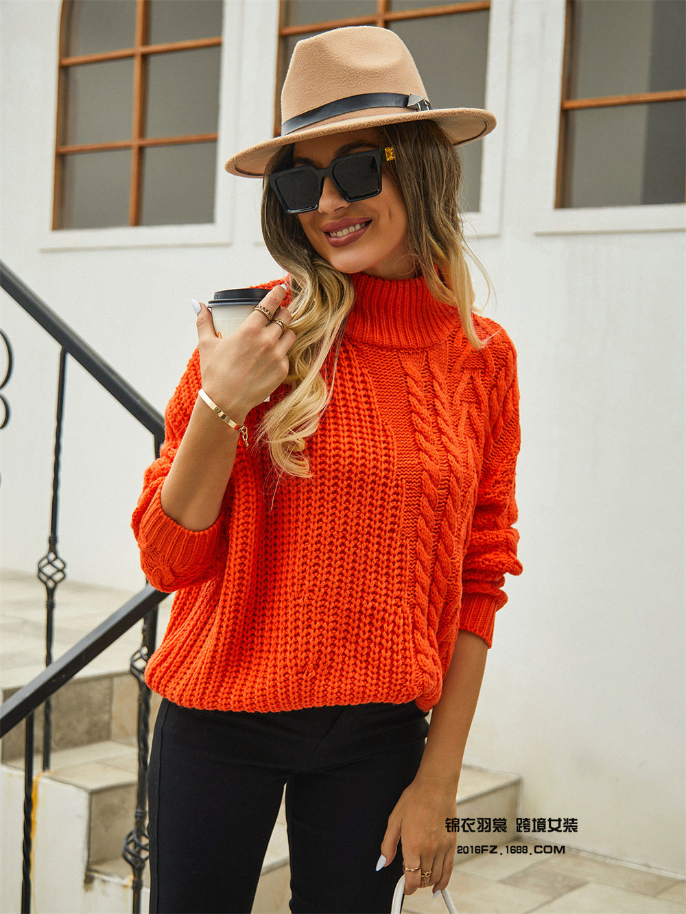 Stilla | Rullekrave sweater Chic Moderne Stil Ideel til vinteren