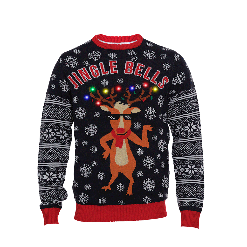 Stilla | Jingle Bells juletrøje herre