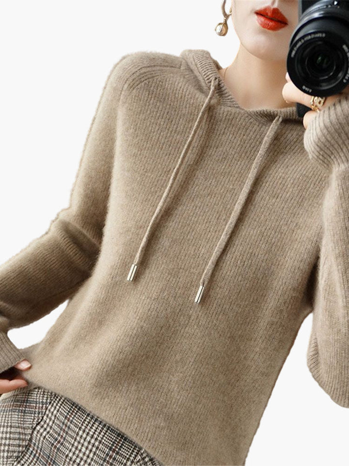Stilla | Striktrøje med Hætte - Komfortabel, Modernes Hverdags-Hoodie