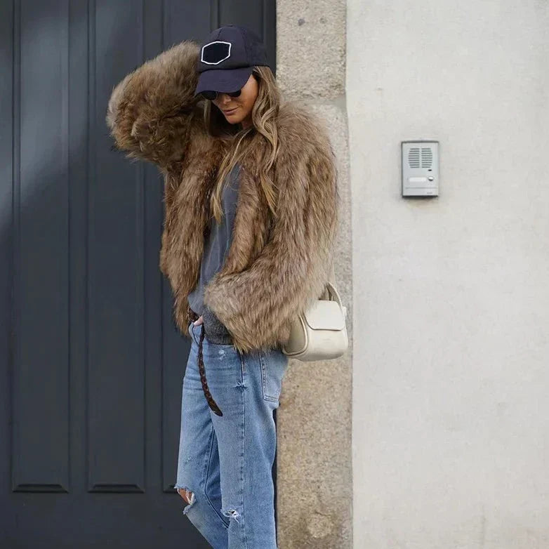 Stilla | Faux-Fur Jakke
