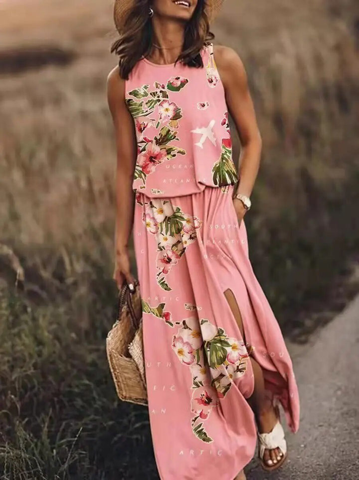 Stilla | Elegante Lang Maxi Kjole