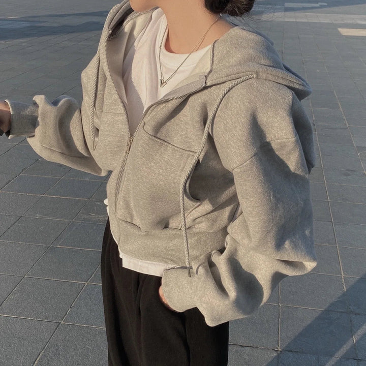 Stilla | Behagelig Zip-Hoodie
