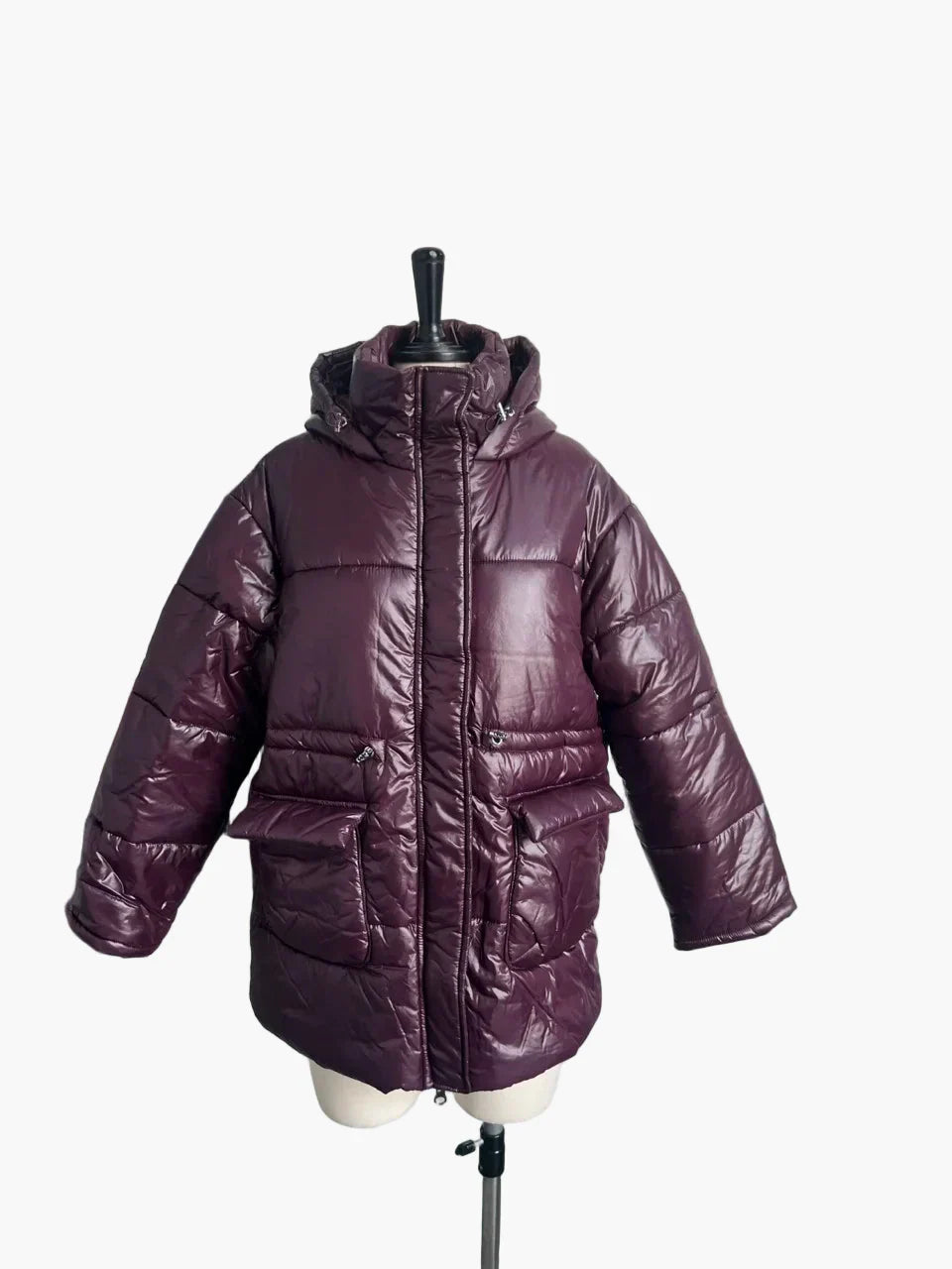 Stilla | Vinter Steppjakke med Hætte - Fashionabel, Varm Frakke til Fritid Og Hverdag