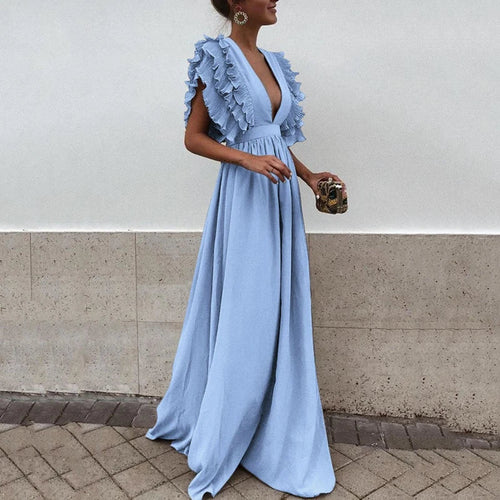 Stilla | Elegante Kjole Med Volangærmer
