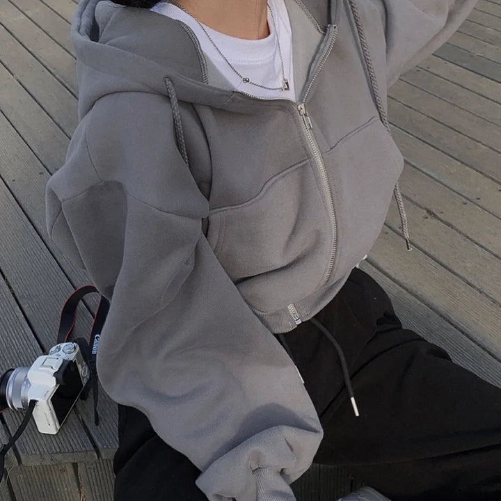 Stilla | Behagelig Zip-Hoodie