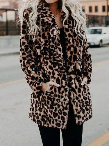 Stilla | Leopardmønster Coat