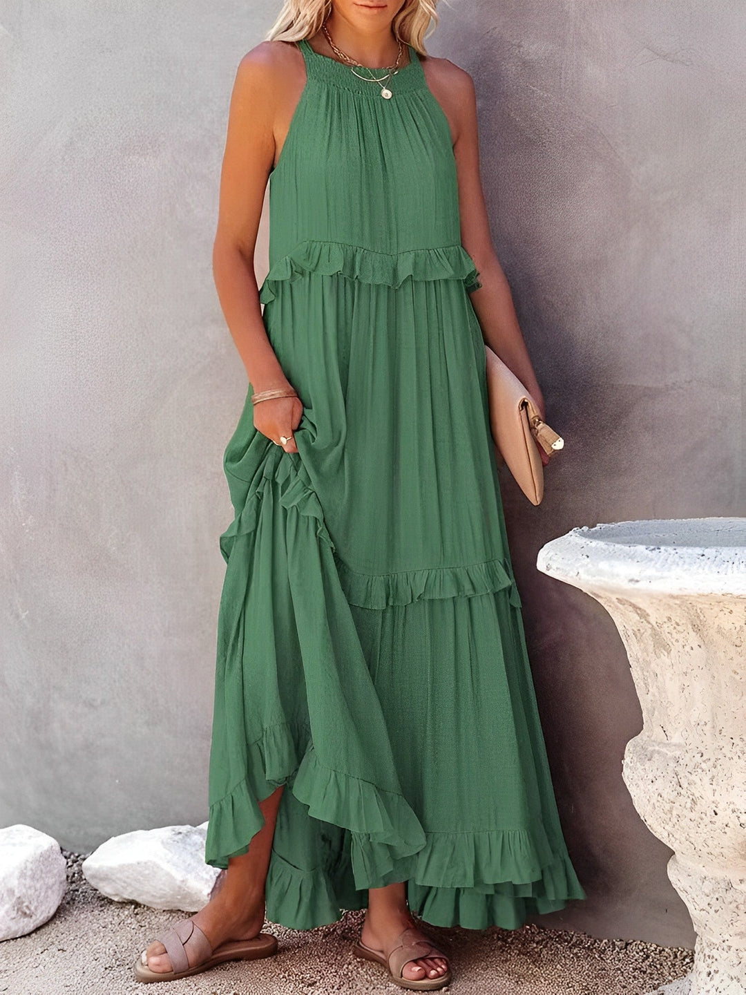Stilla | Boho Sommerkjole Med Elegante Look