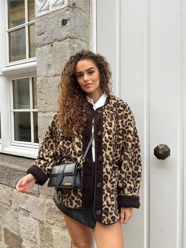 Stilla | Modig Leopardjakke