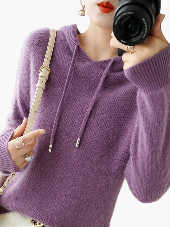 Stilla | Striktrøje med Hætte - Komfortabel, Modernes Hverdags-Hoodie