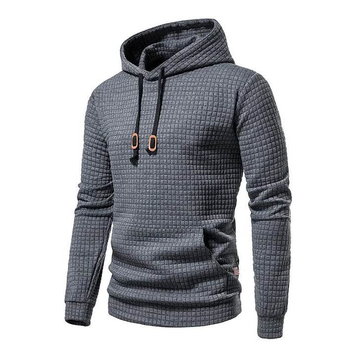 Stilla | Herre Hættetrøje - Sommer Hoodie til Mænd med Struktur & Stil