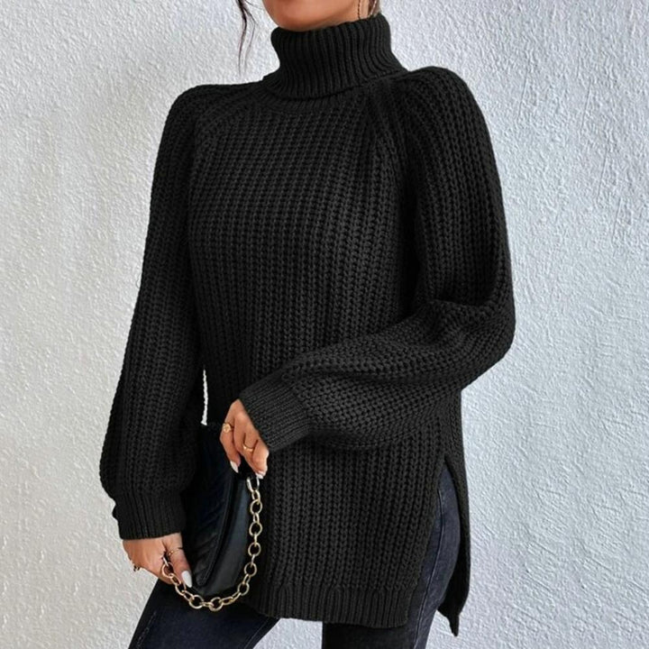 Stilla | Elegant rullekravepullover i bomuld