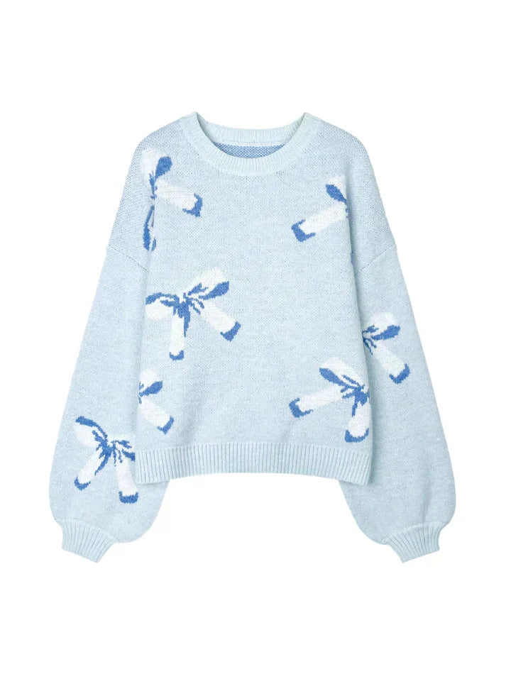 Stilla | Rundhalset strikpullover