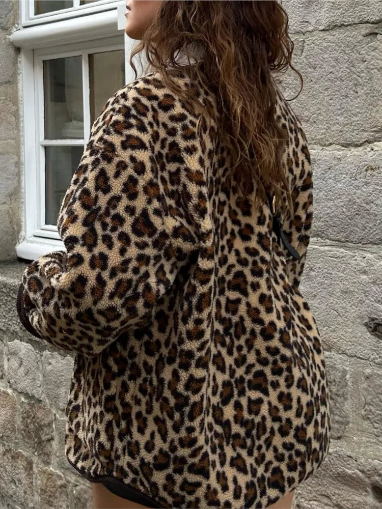 Stilla | Modig Leopardjakke