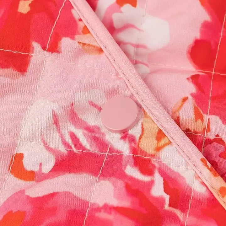 Stilla | Jakke Med Lyserøde Blomster Taylee