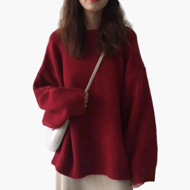 Stilla | Oversize Pullover Løs Stil - Casual Vinterpullover til Hverdag & Fritid