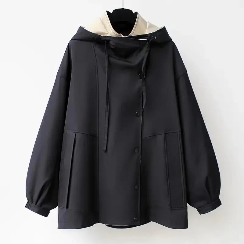 Stilla | Oversized Revers-Vind-Trenchcoat