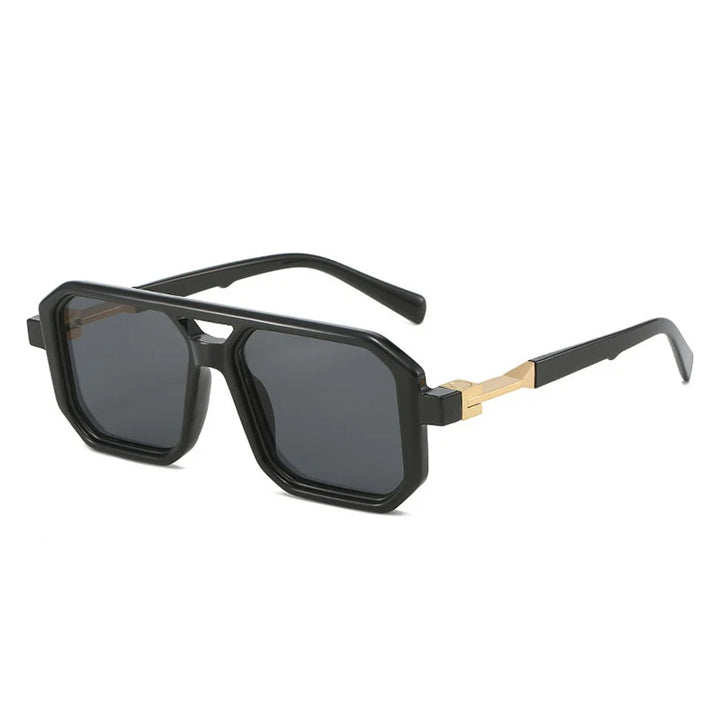 Skovae | Geometrisk Oversize Solbrille Moderne & Unik