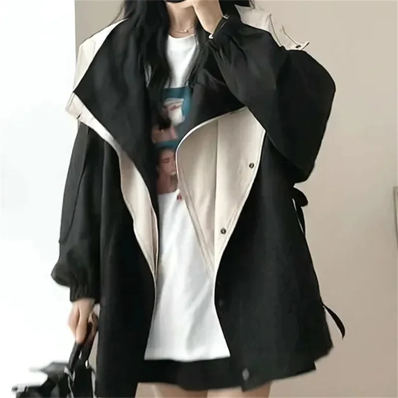 Stilla | Oversized Revers-Vind-Trenchcoat
