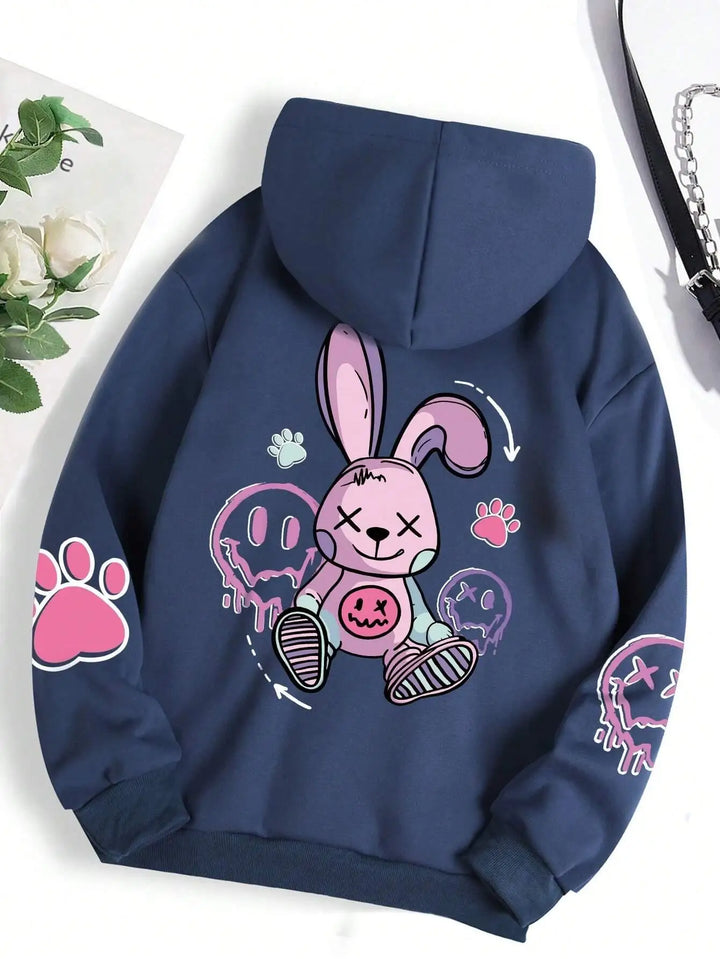 Stilla | Sweatjakke med hætte streetwear til kvinder