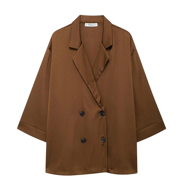 Stilla | Løs Pasform Blazer & Bukse Sæt