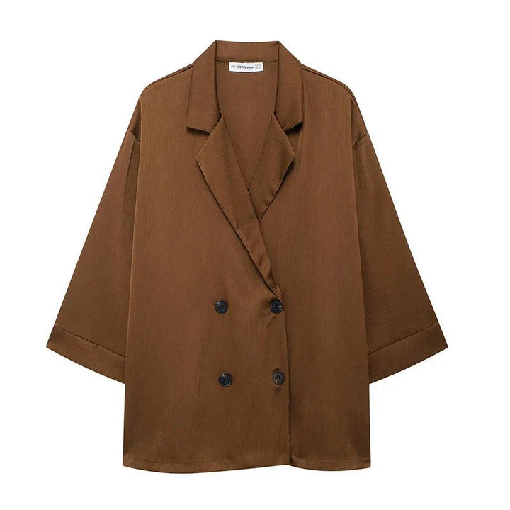 Stilla | Løs Pasform Blazer & Bukse Sæt