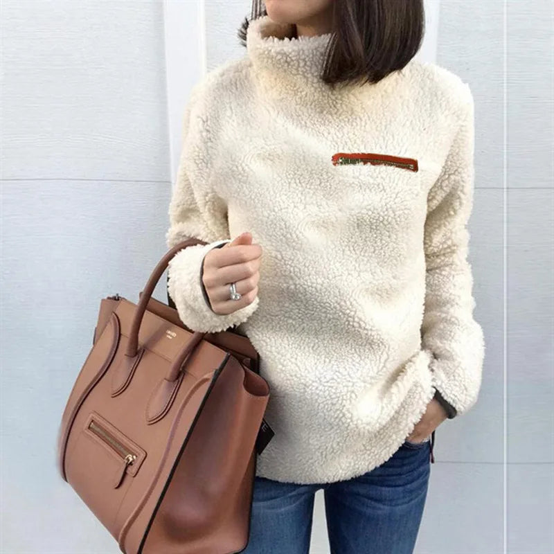 Stilla | Fortykket Fleece Trøje