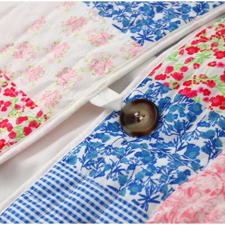 Stilla | Trendy quiltet patchworkjakke