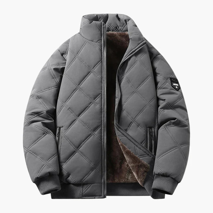 Stilla | Vinter Steppjakke med Fleecefutter - Mode Outdoor Overgangsjakke til Hverdag og Fritid