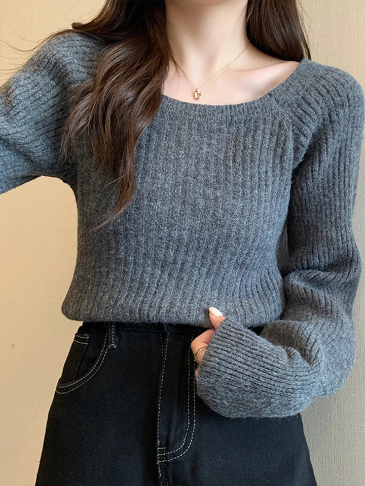 Stilla | Pullover Damer Efterår Med Lange Puffærmer