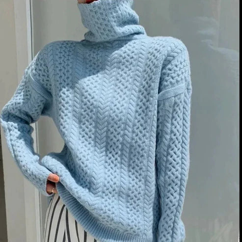 Stilla | Elegant trøje i struktureret materiale