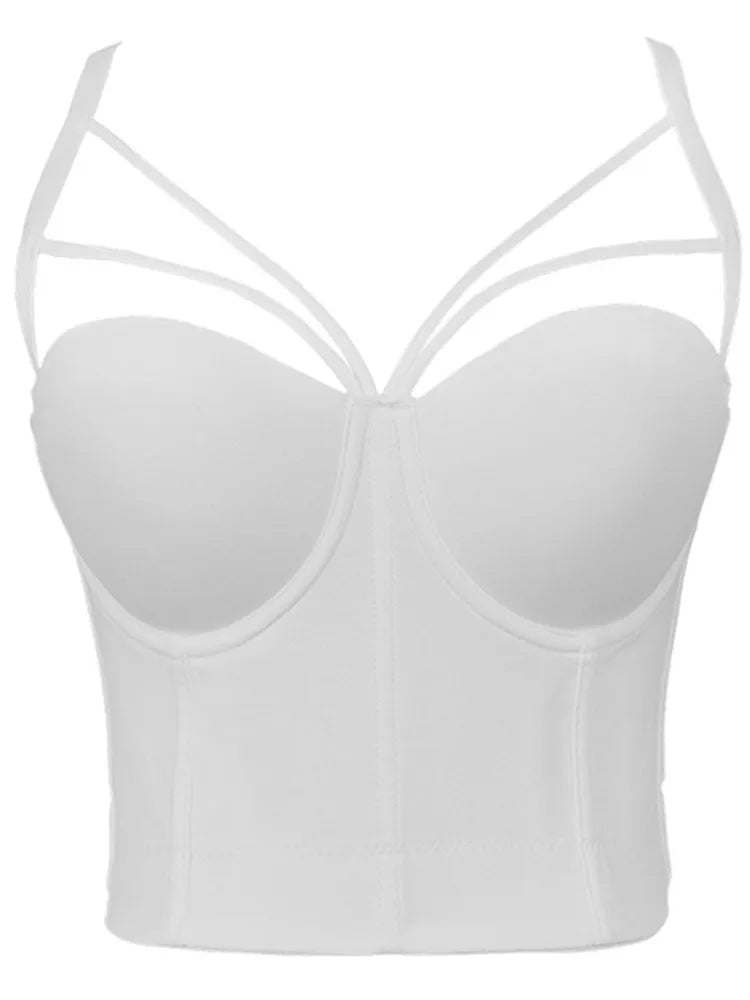 Skovae | 5 farver kvinder sexy designer sommer V-hals nude sort hvid rød rosa bomuld camisole toppe dame camis crop toppe
