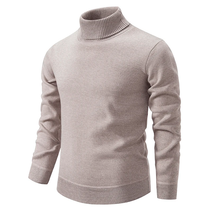 Stilla | Rullekrave Sweater I Bomuld til Mænd