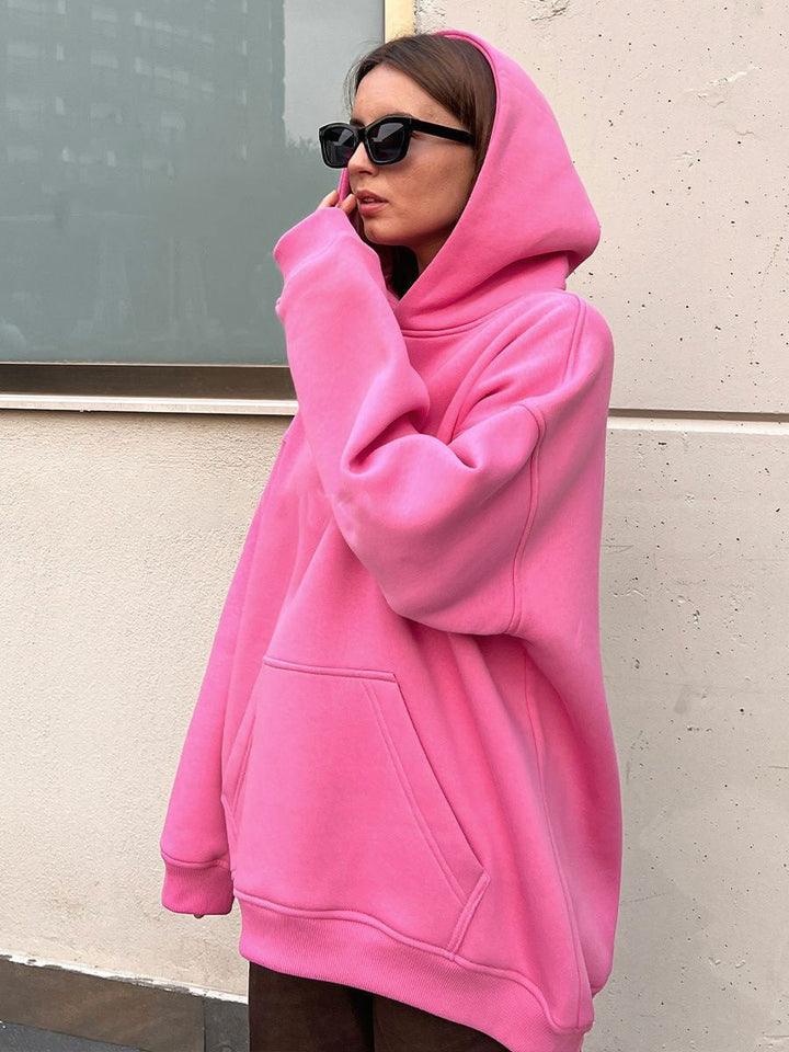 Stilla | Lässig Og Smart Efterårs-hoodie Til Kvinder Med Praktisk Forlommer.