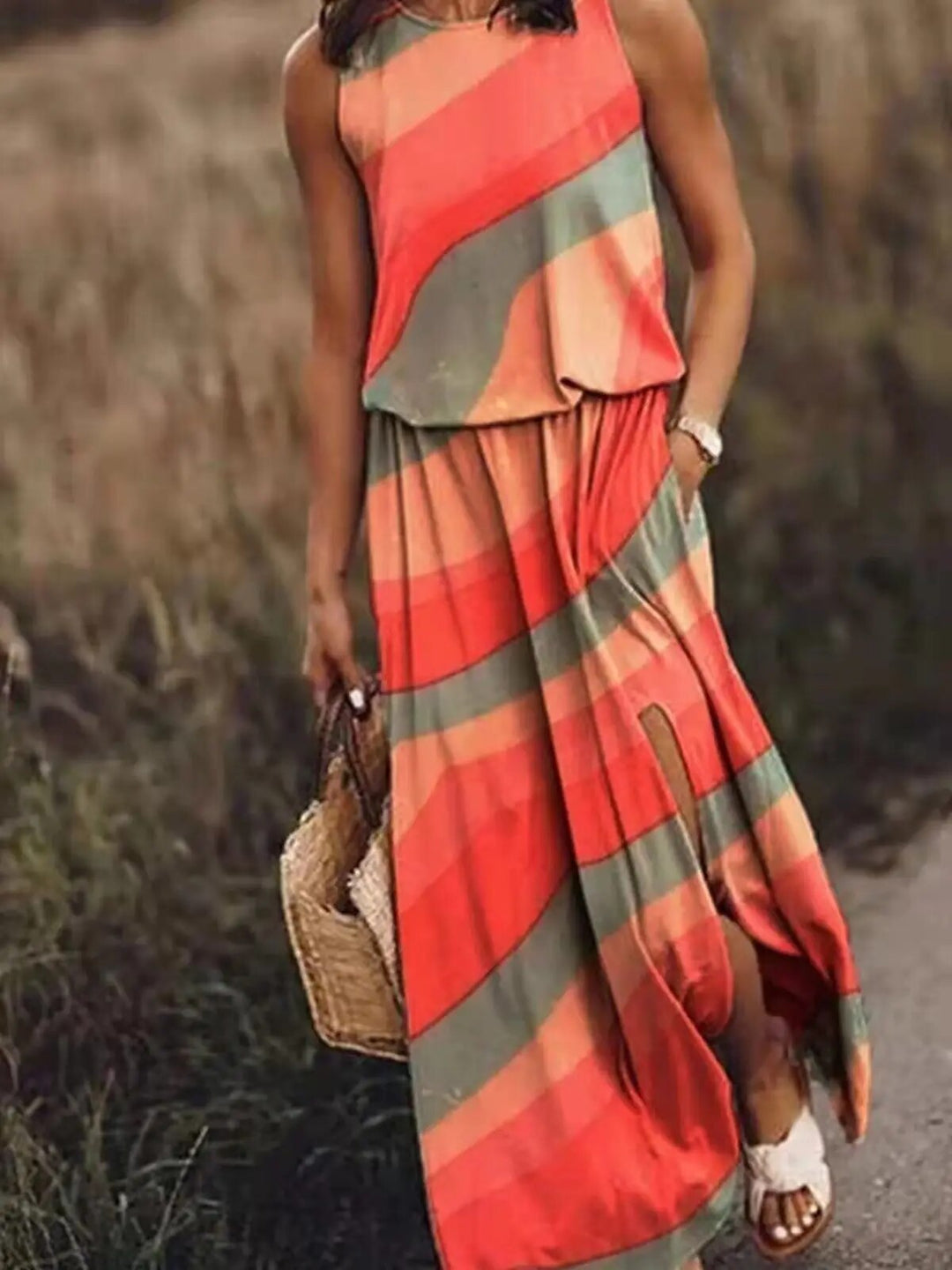 Stilla | Elegante Lang Maxi Kjole