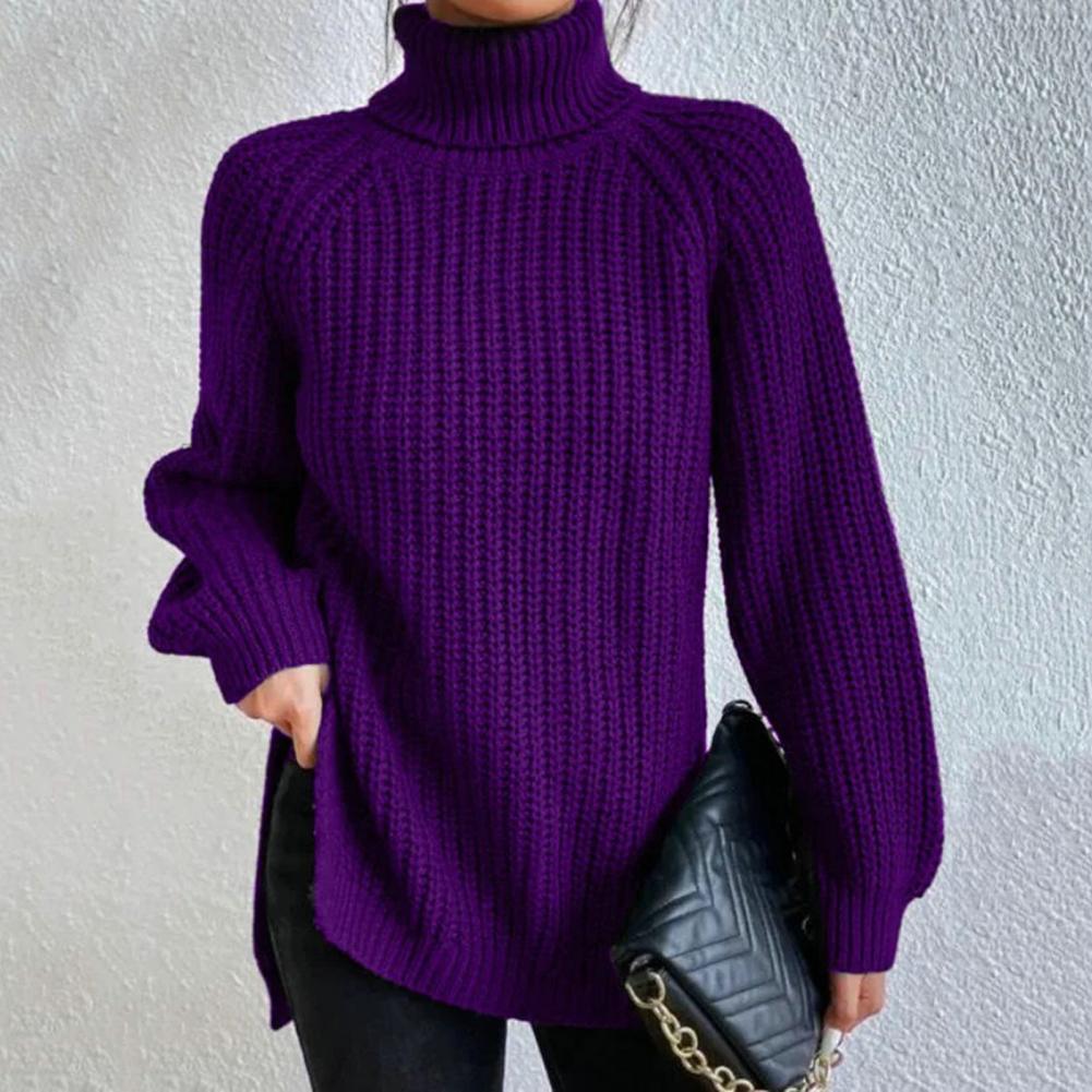 Stilla | Elegant rullekravepullover i bomuld