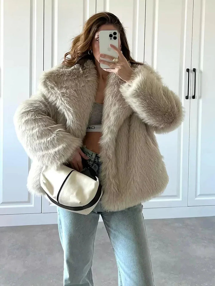 Stilla | Künstpelsjakke