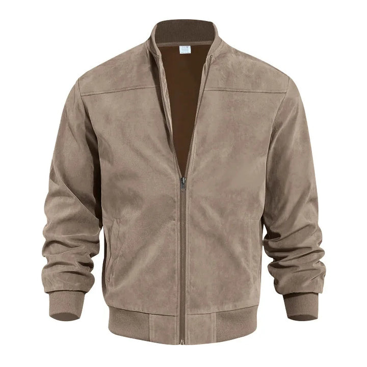 Stilla | Suede Bomberjakke