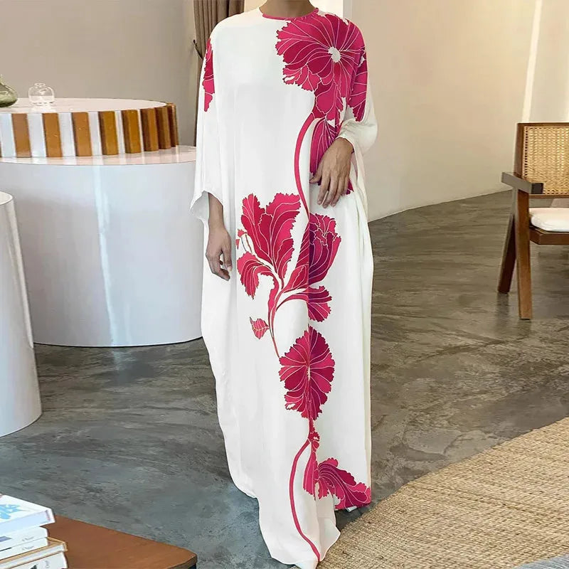 Stilla | Fashionabel Kjole Med Blomsterprint