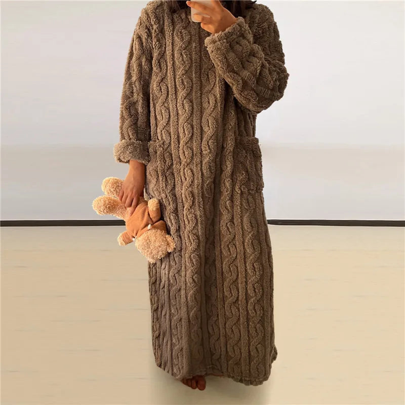 Stilla | Fleece Teddy Kjole