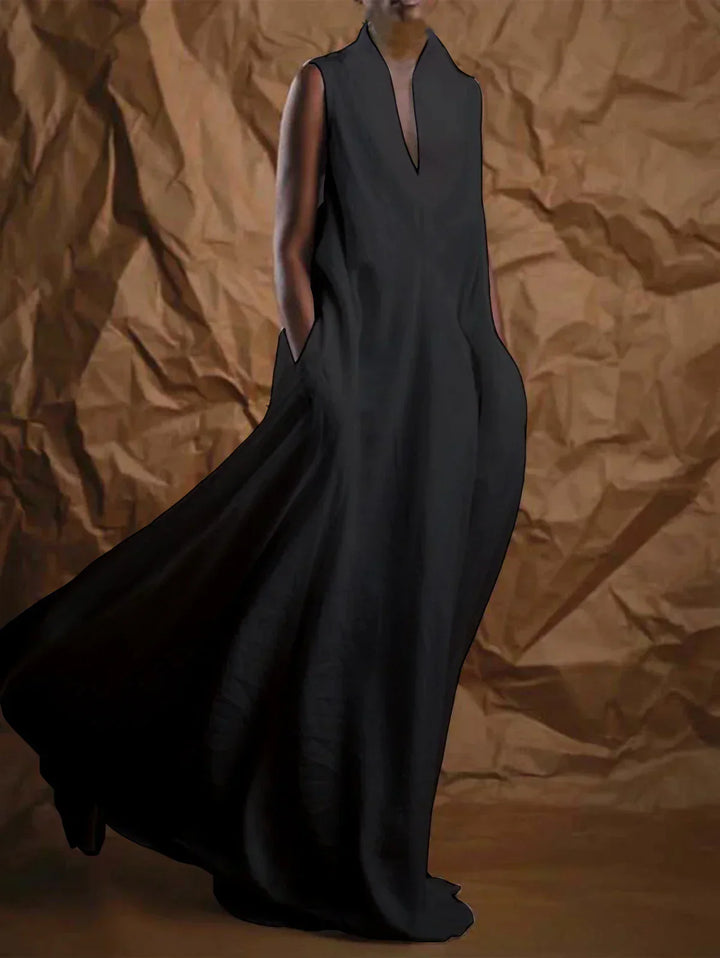 Stilla | Elegante Blonder Maxi Kjole
