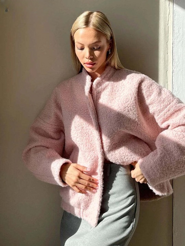 Stilla | Elegant Urban Style Frakke Med Ståkrave