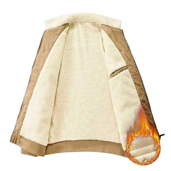 Stilla | Vinterjakke med Fleece-For - Mode Fritidsjakke til Kolde Dage